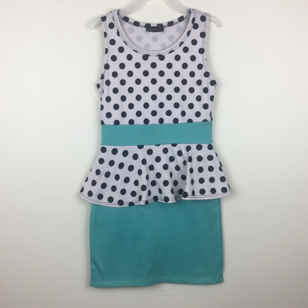Girls polka dot dress